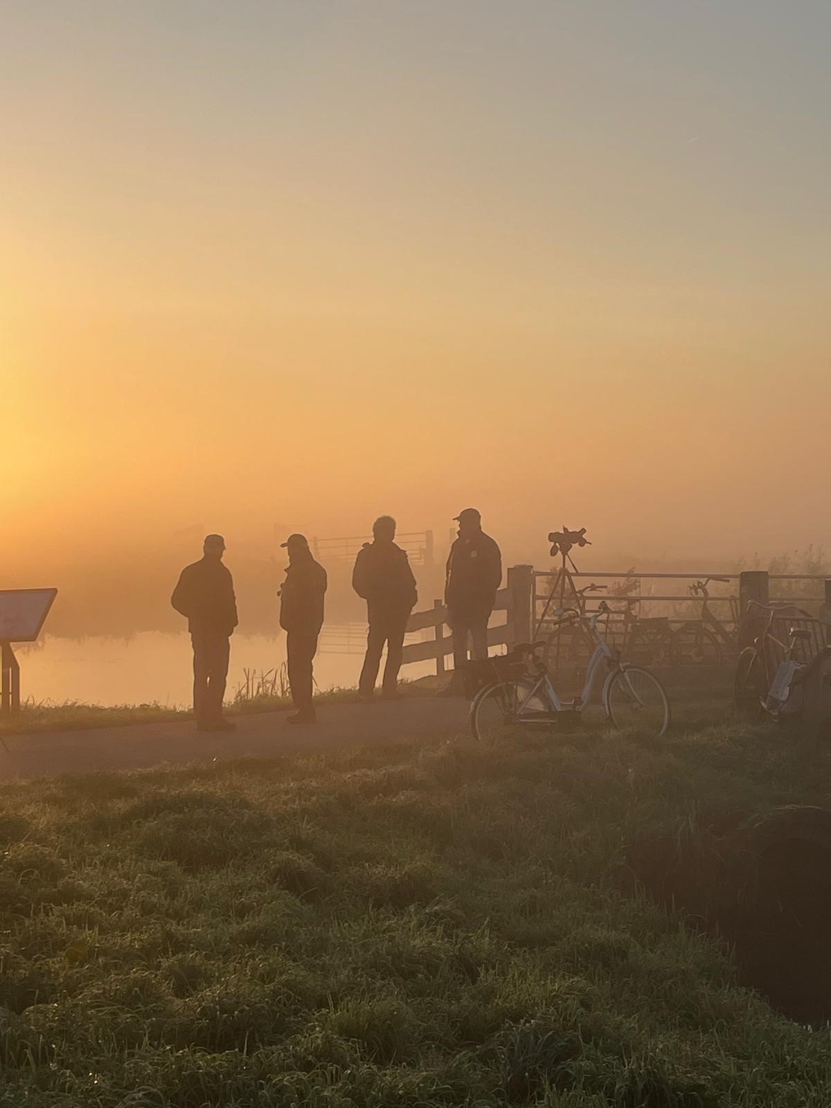 (de Wilck). Foto van Mireille van Duuren.
Wel opletten tijdens de gezelligheid